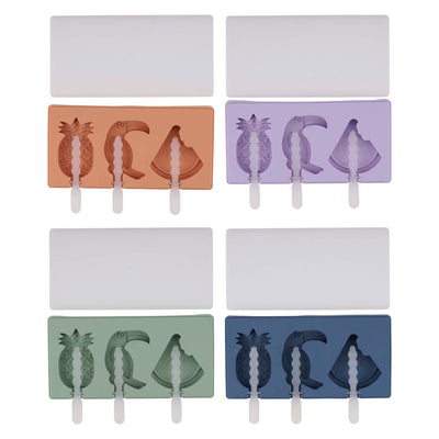 Moule à sucettes glacées, 3 pièces.
