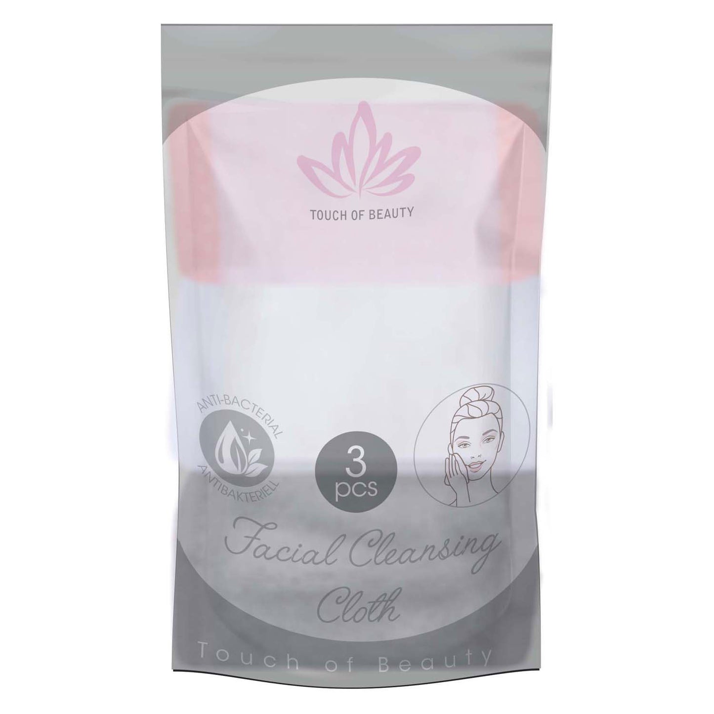 Lingettes nettoyantes pour le visage, 3 pcs.
