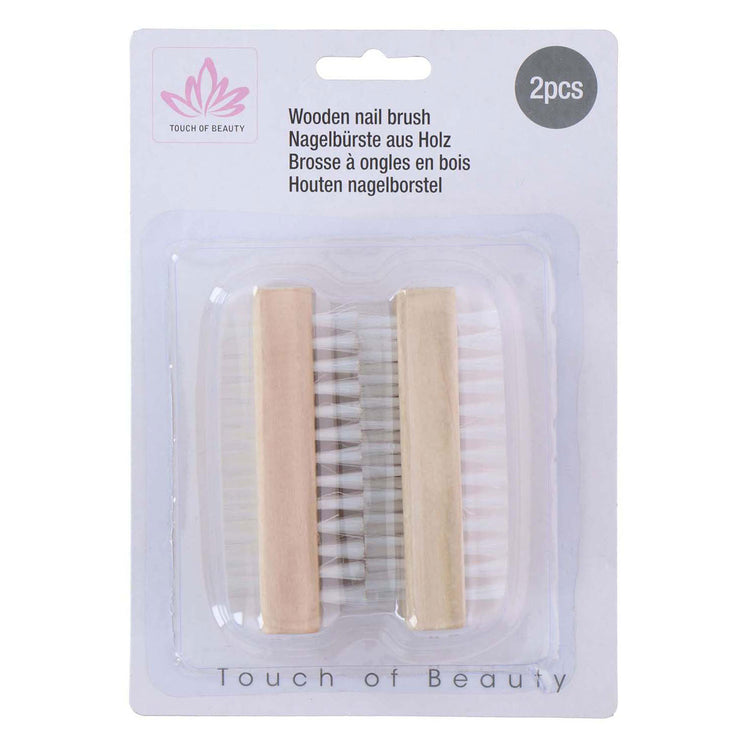 Brosse à ongles en bois