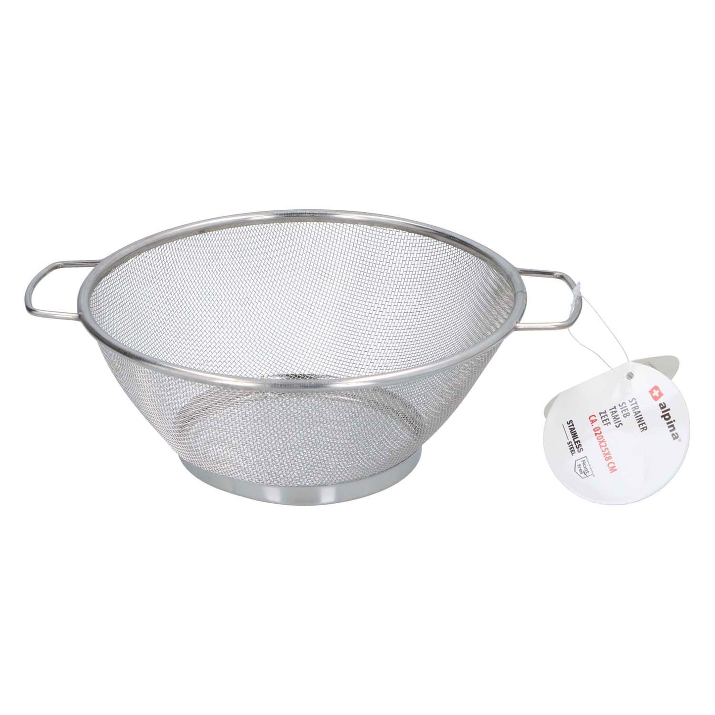 Alpina tamis en acier inoxydable 25 cm