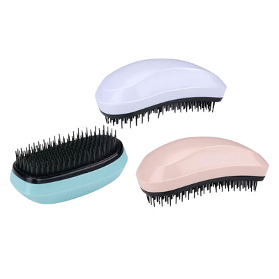 Brosse à cheveux colorée anti-emmêlement