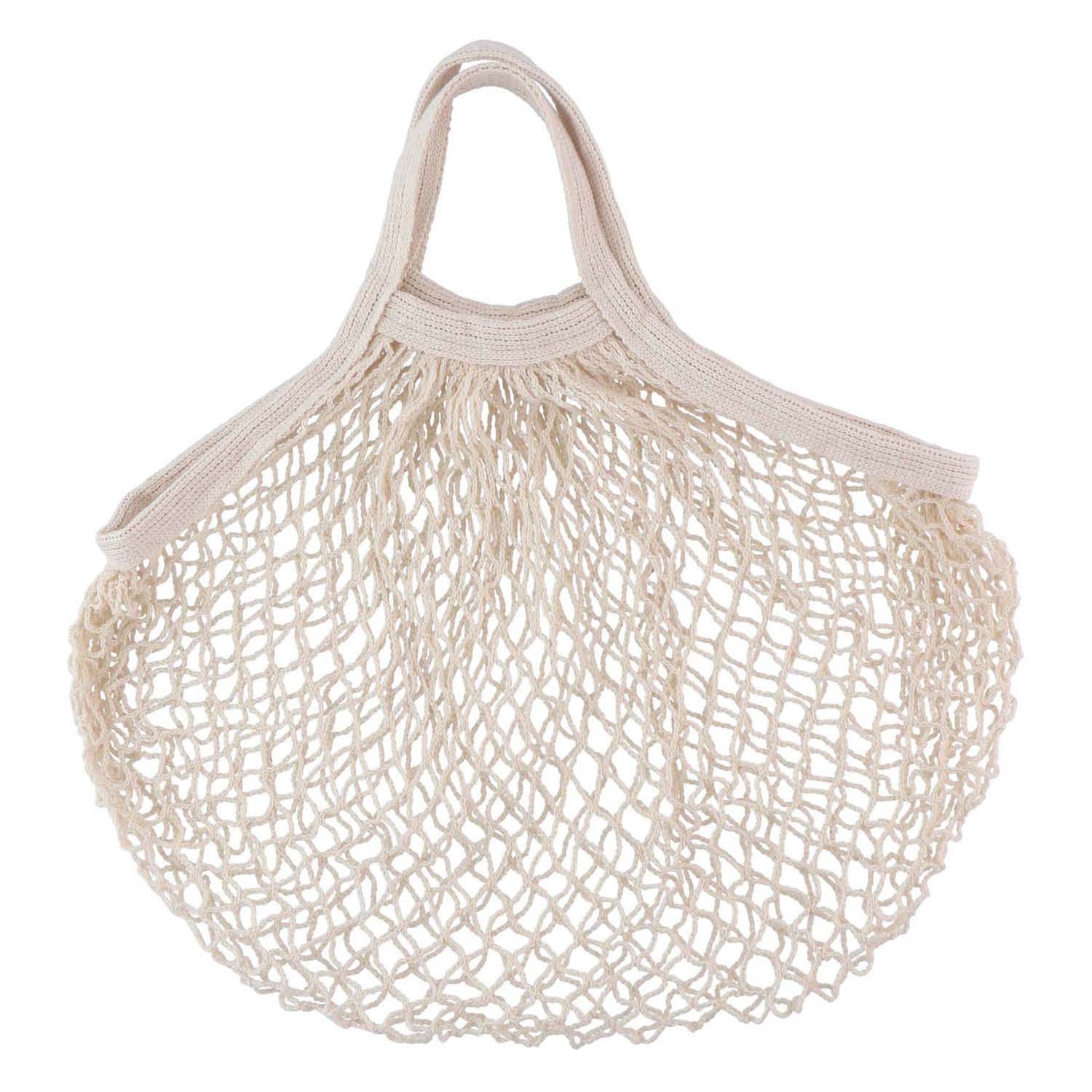Sac shopping en maille de coton, 39x39x3cm
