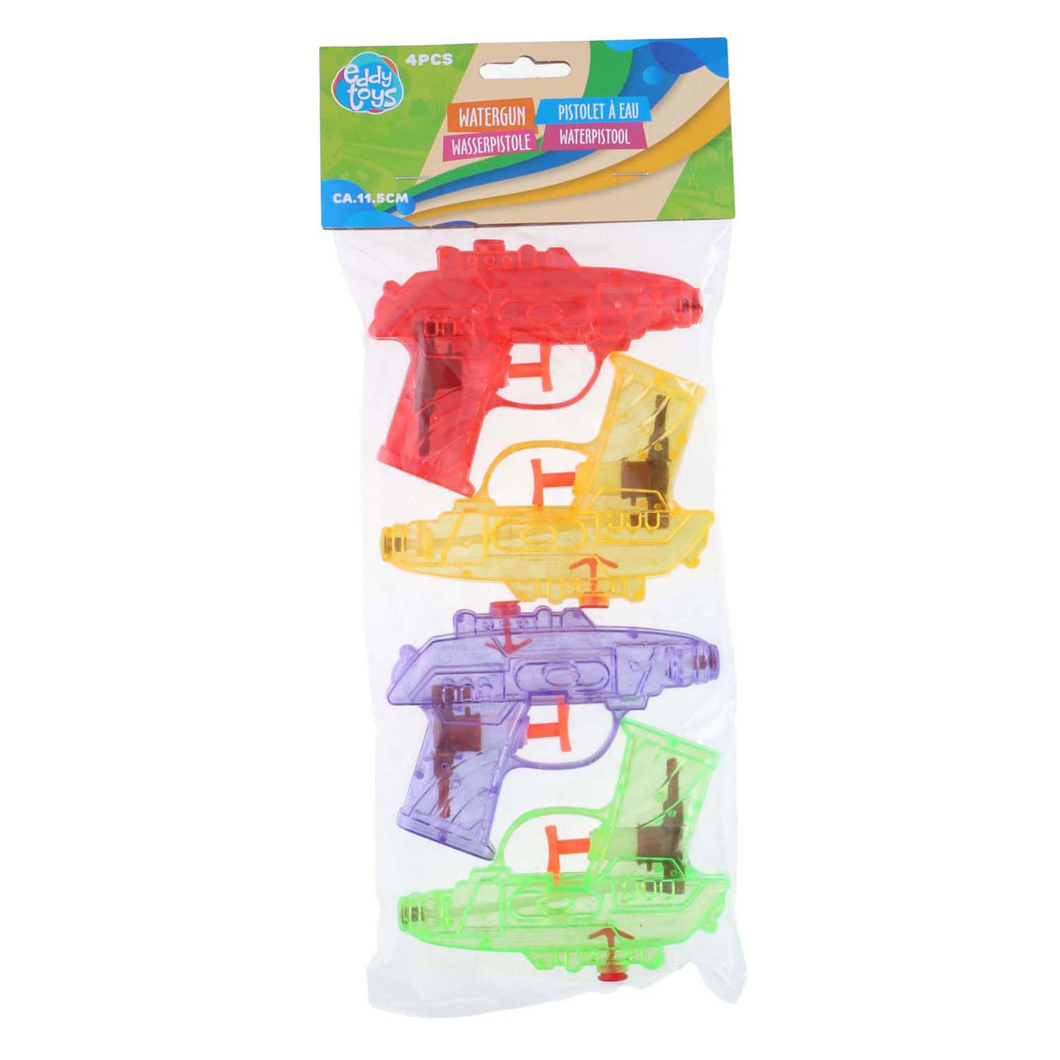 Pistolets à eau 11,5 cm, 4 pcs.