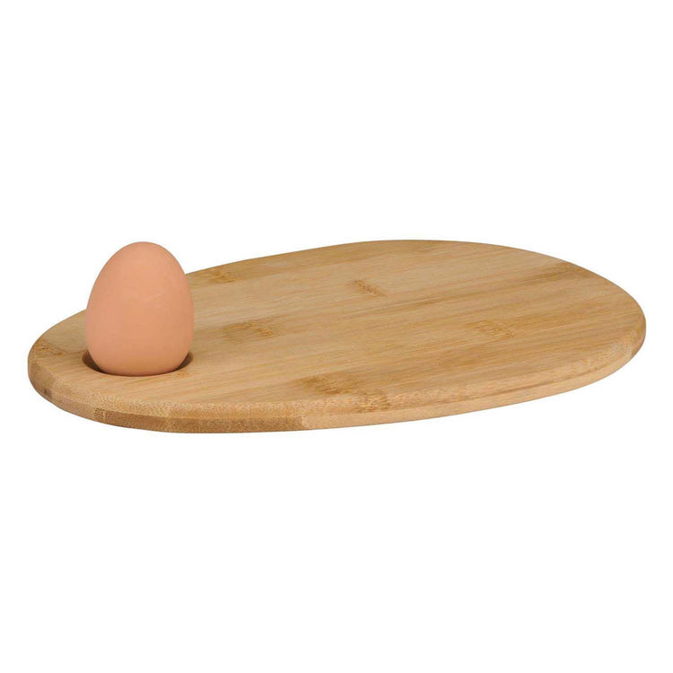 Assiette petit-déjeuner Alpina avec coquetier