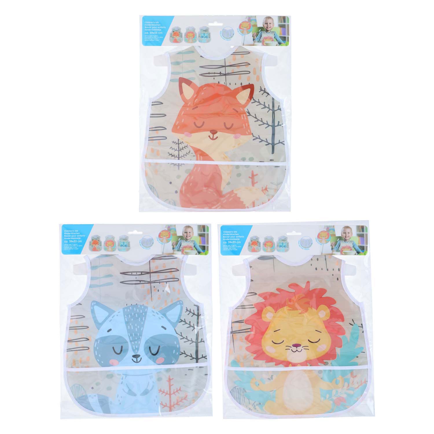 Bavoir enfant animal
