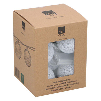 Cordon avec 10 boules LED