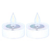 Bougies chauffe-plat solaires, 2 pcs.
