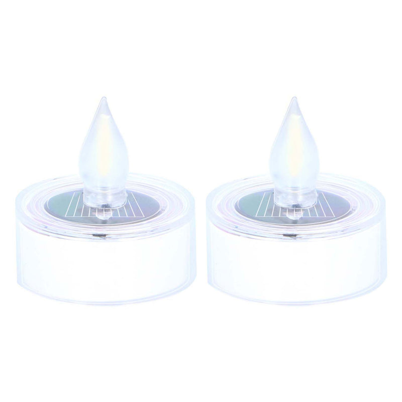 Bougies chauffe-plat solaires, 2 pcs.