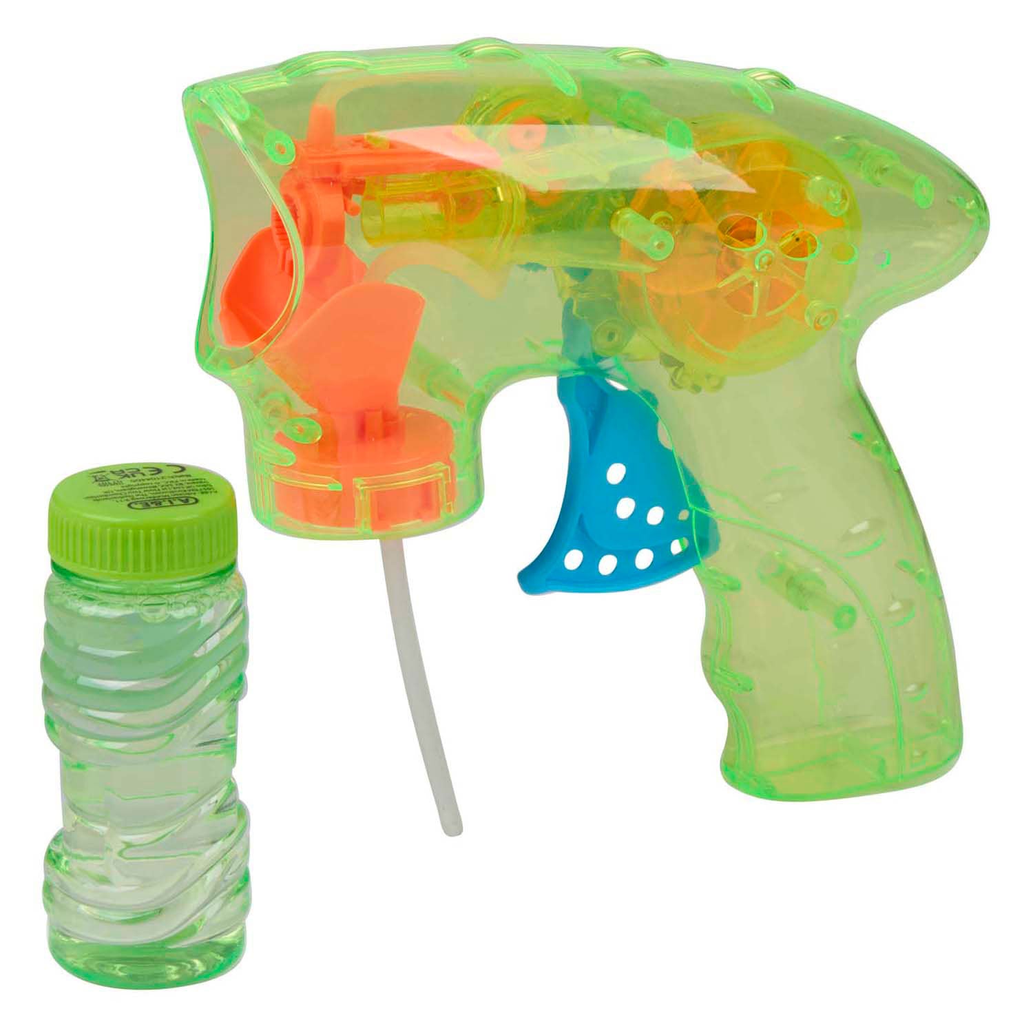 Pistolet à bulles avec lumière