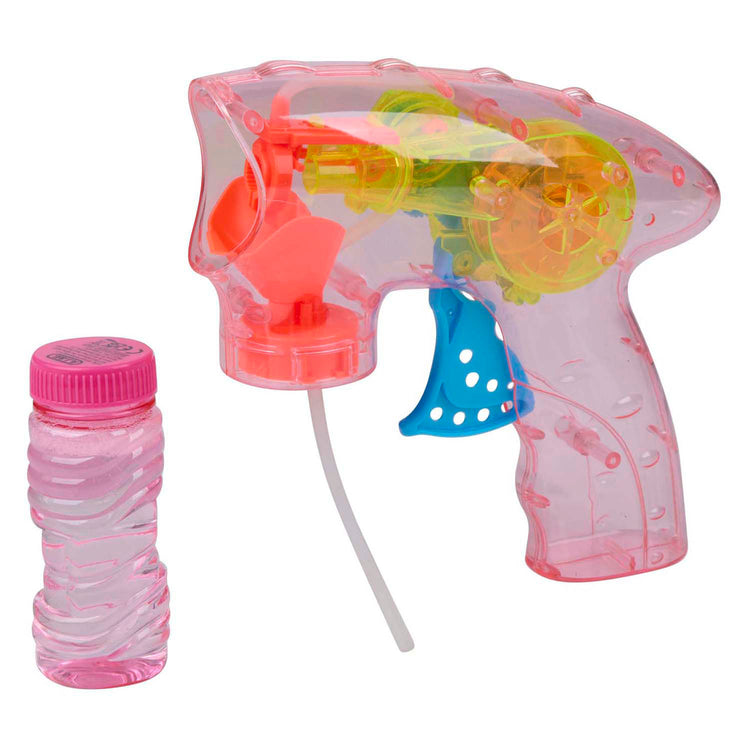 Pistolet à bulles avec lumière