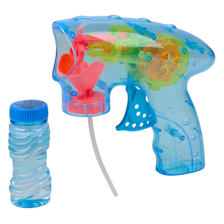 Pistolet à bulles avec lumière