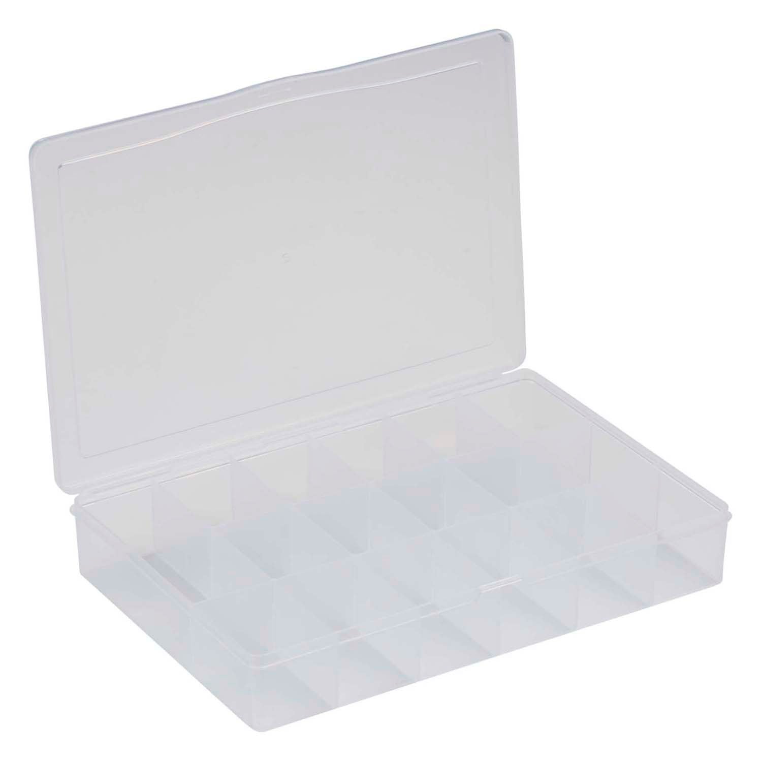 Boîte de rangement transparente, 26,7 cm
