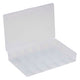 Boîte de rangement transparente, 26,7 cm