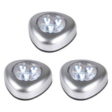 Lampe à pression LED, 3 pcs. - afbeelding 1