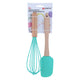 Ensemble spatule et fouet, 2 pcs.