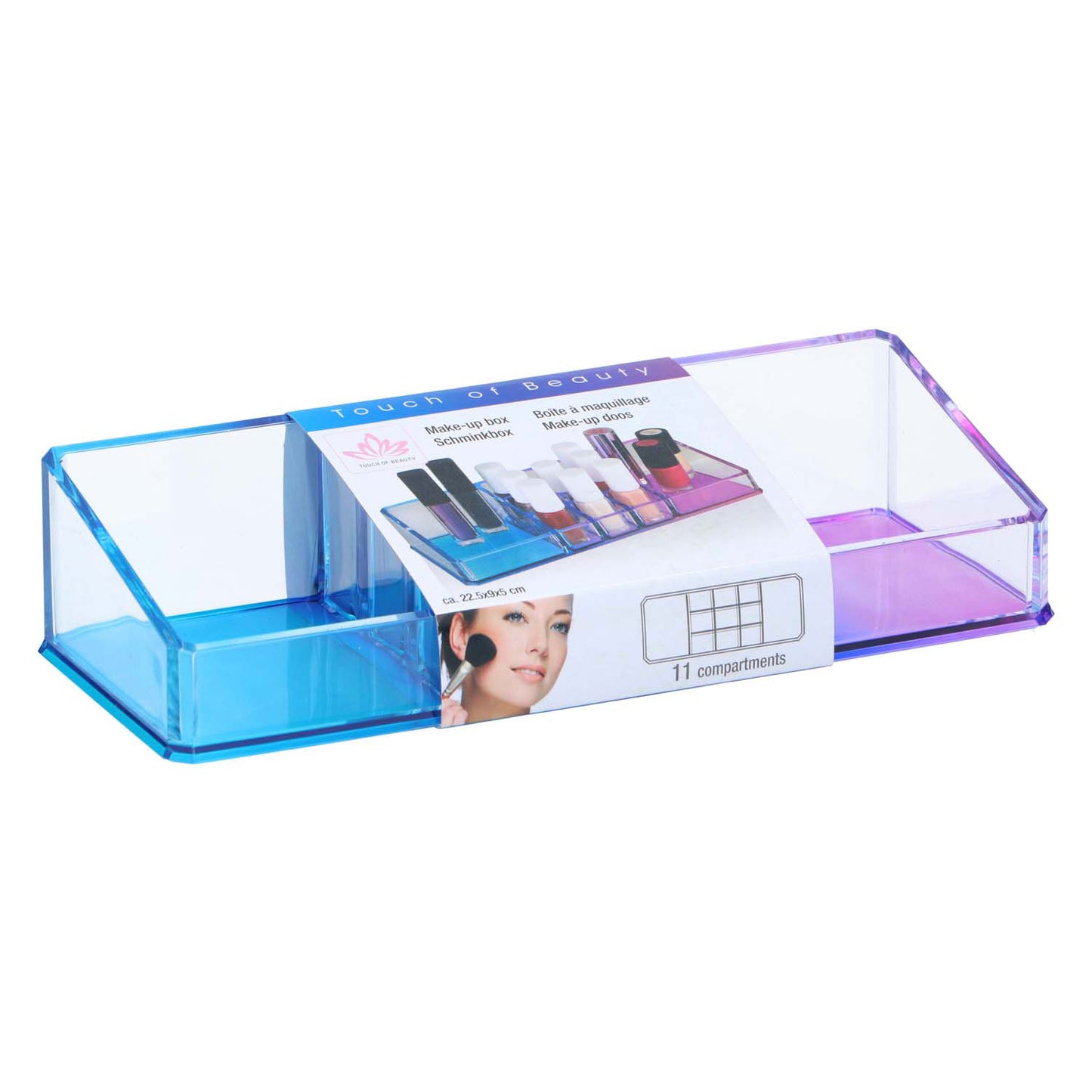 Organisateur de maquillage 11 compartiments