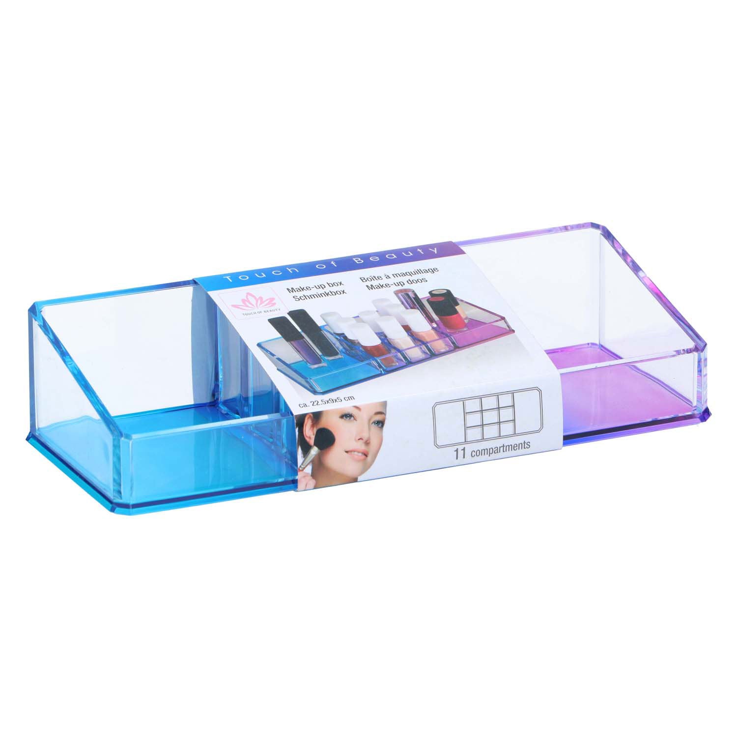 Organisateur de maquillage 11 compartiments