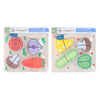 Puzzle à découper en bois légumes, 9 pcs.