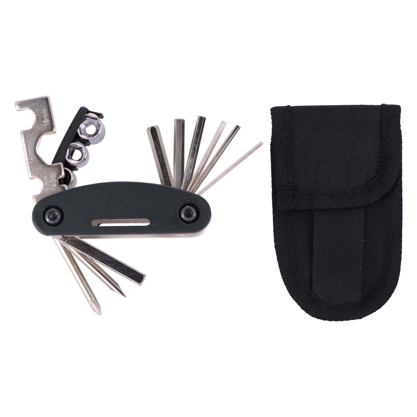 Ensemble d'outils de vélo multifonctions Dunlop avec couvercle