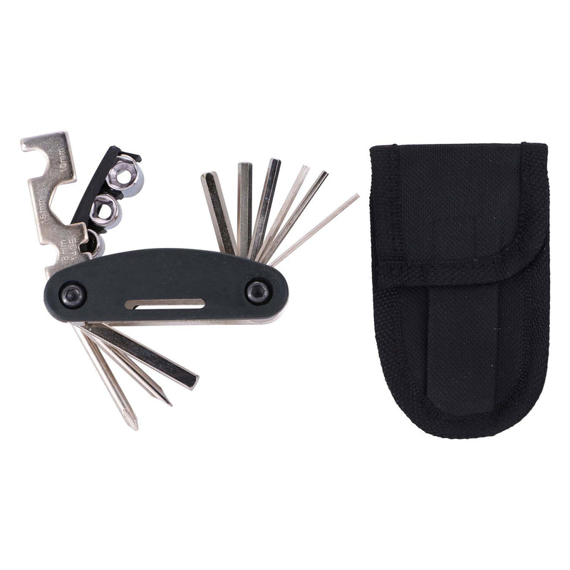 Ensemble d'outils de vélo multifonctions Dunlop avec couvercle