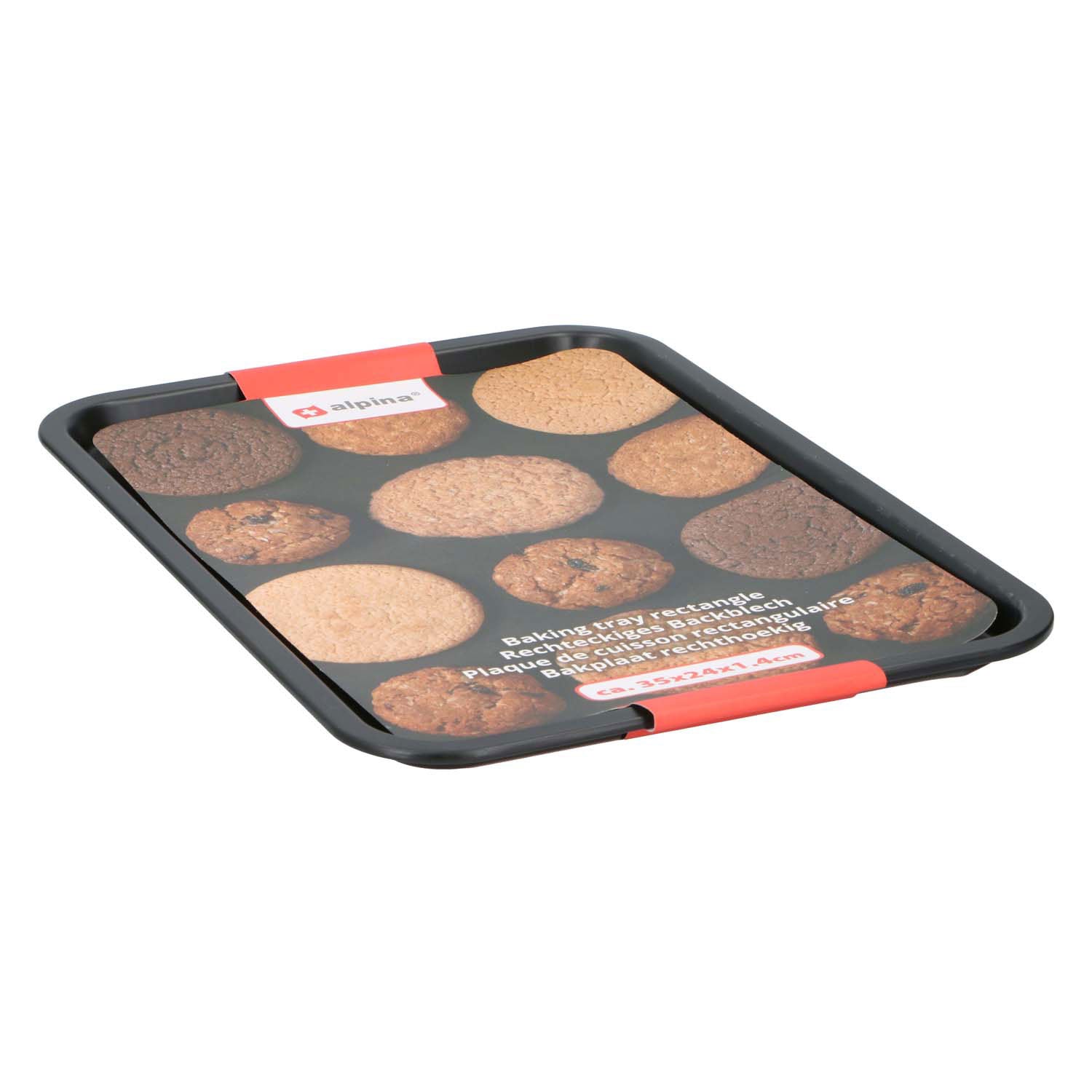 ALPINA BAKING TRAY NOIR 35X24 CM