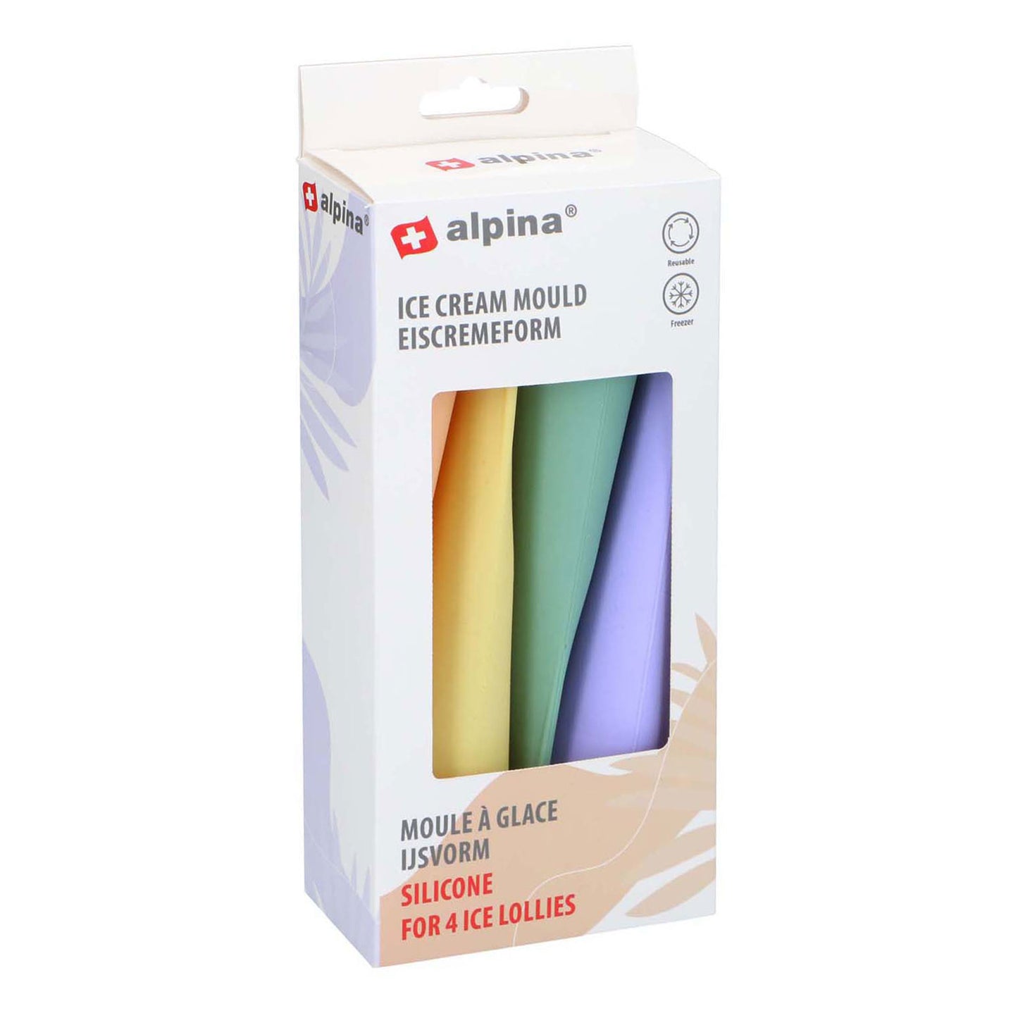 Moule à glace Alpina, 4 pièces.