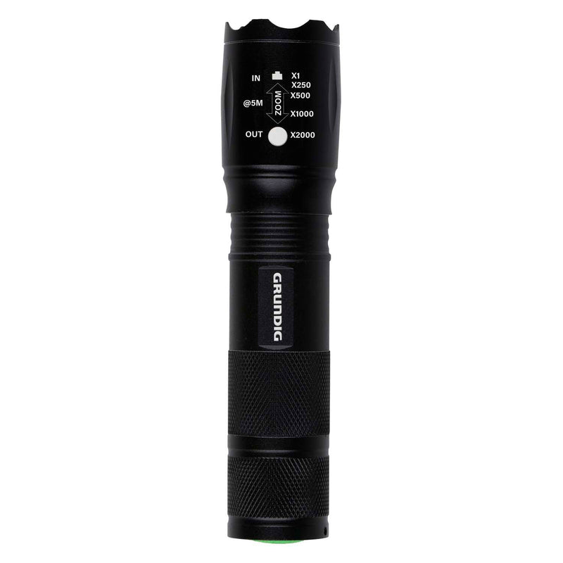 Zoom lampe de poche LED