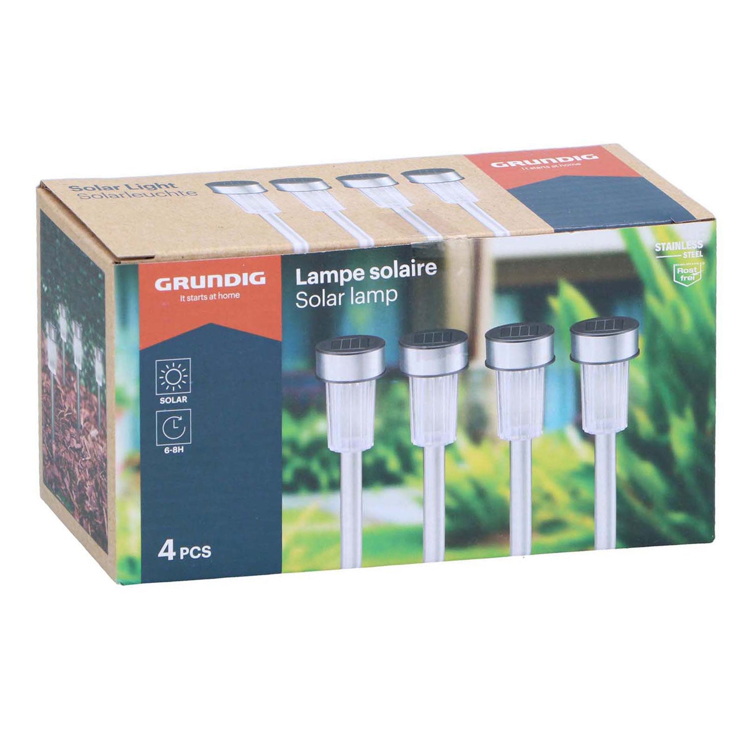 Lampes solaires 4,8x36,5cm - 4 pcs.