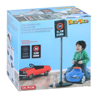 Panneau de signalisation électronique pour jouets, ralentissement de 30 km/h