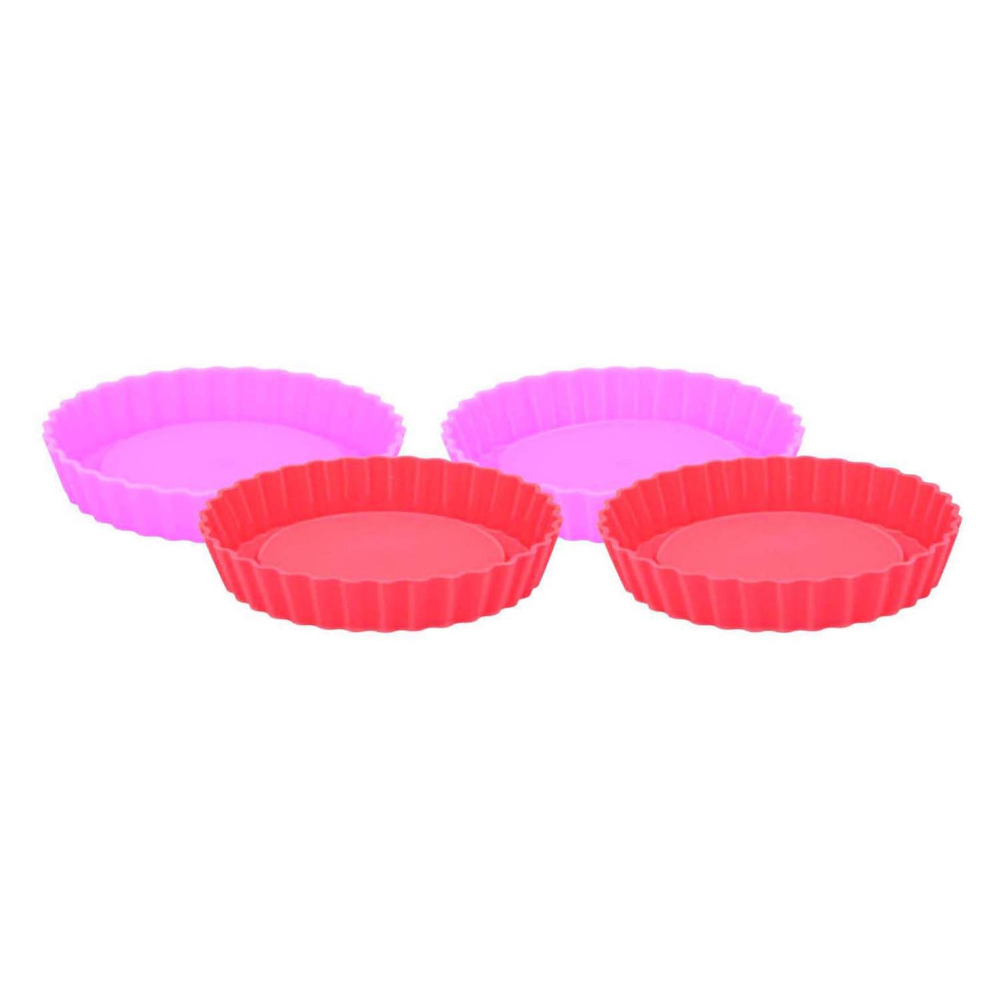 Moule à pâtisserie en silicone rond, 4 pièces