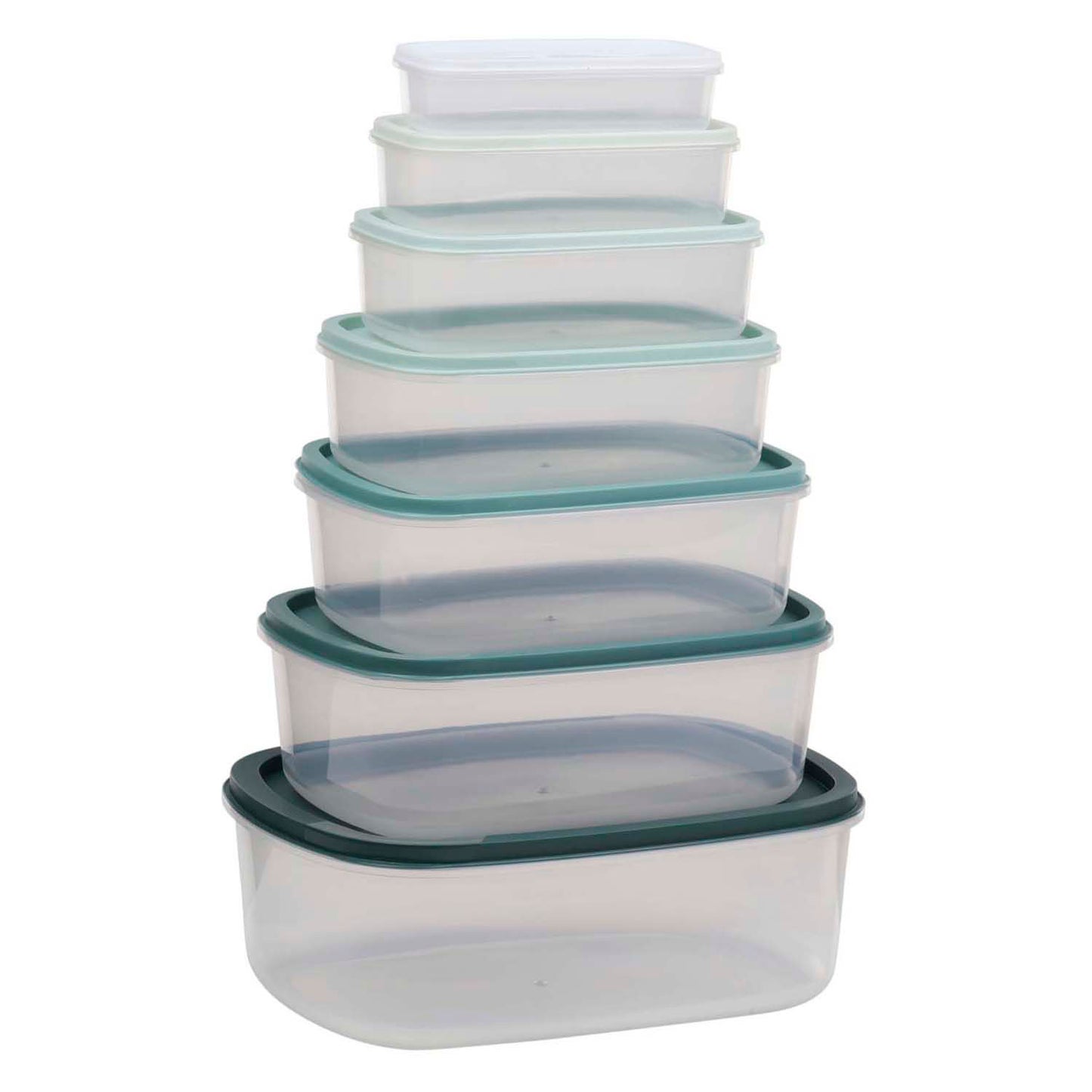 Boîte de rangement 6 pièces avec couvercle.