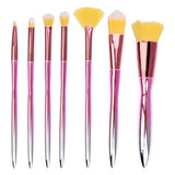 Pinceaux de maquillage, 7 pièces. - afbeelding 1