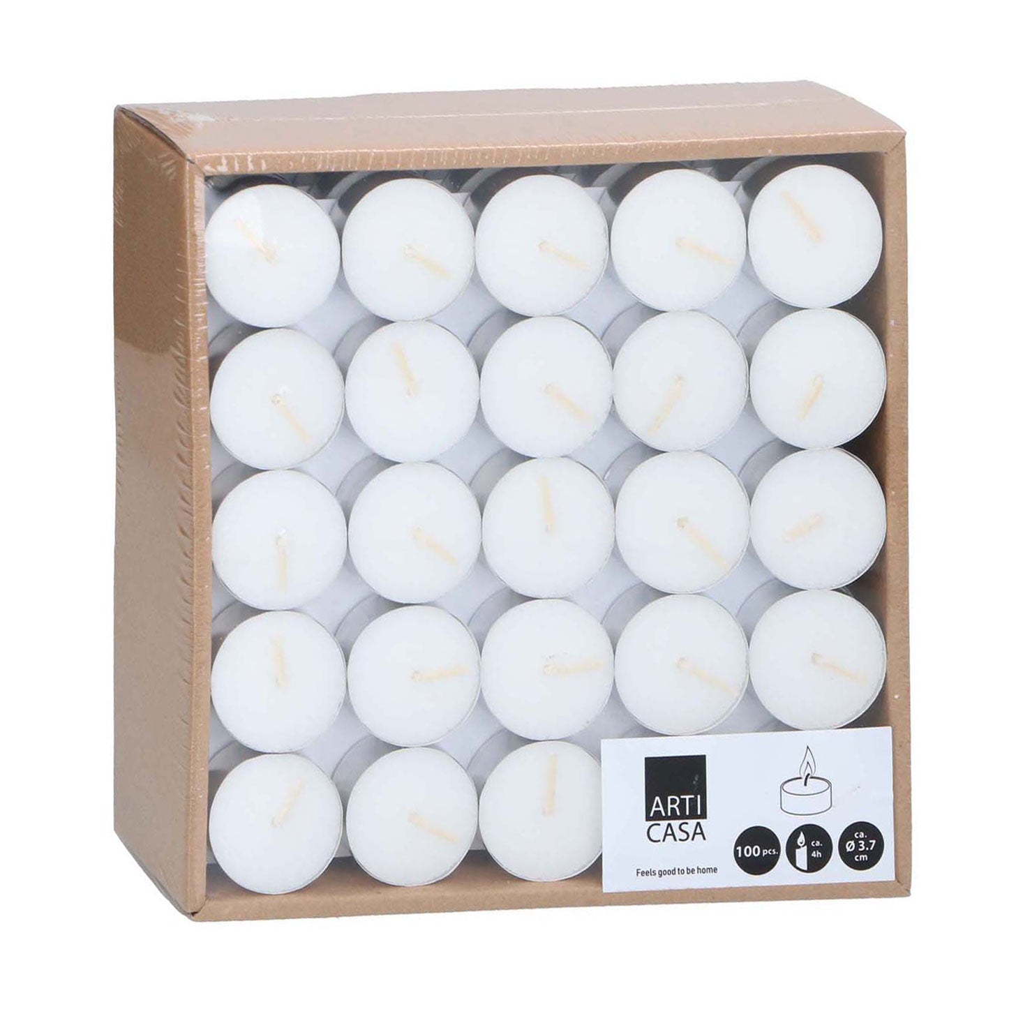 Bougies chauffe-plat arti casa - 100pcs.