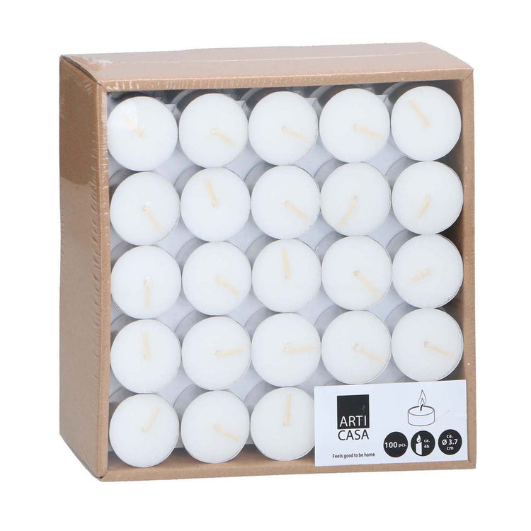 Bougies chauffe-plat arti casa - 100pcs.