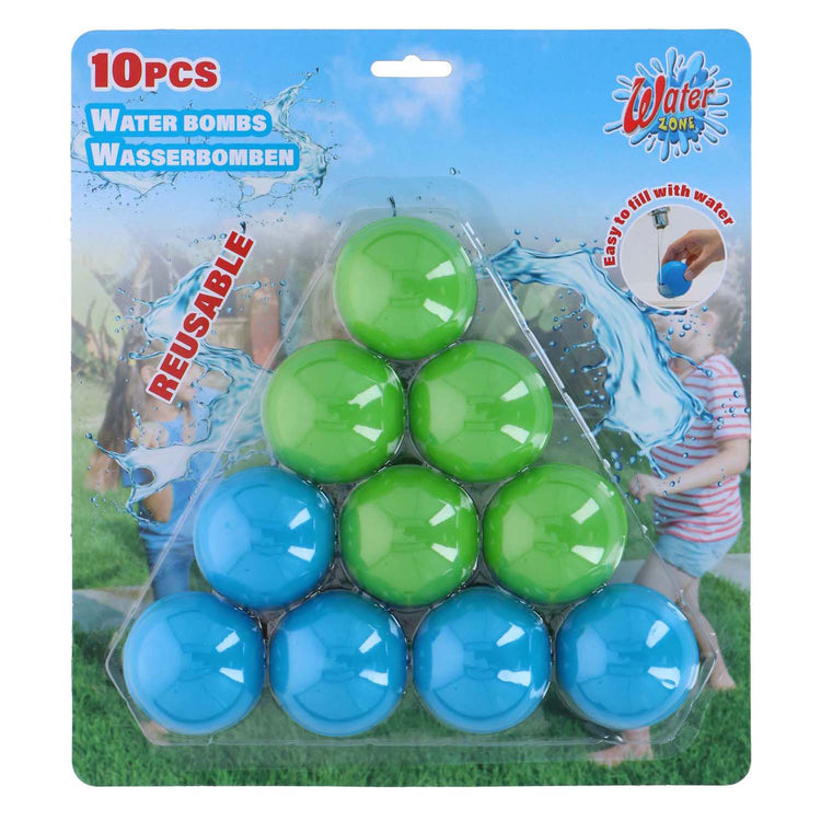 Ballons à eau réutilisables - 10 pcs.