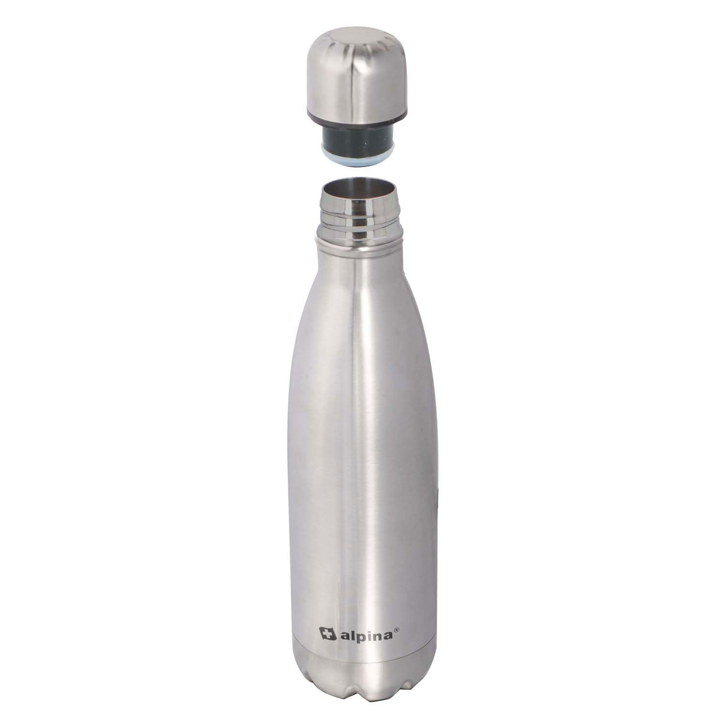 Bouteille thermos Alpina en acier inoxydable 470ml