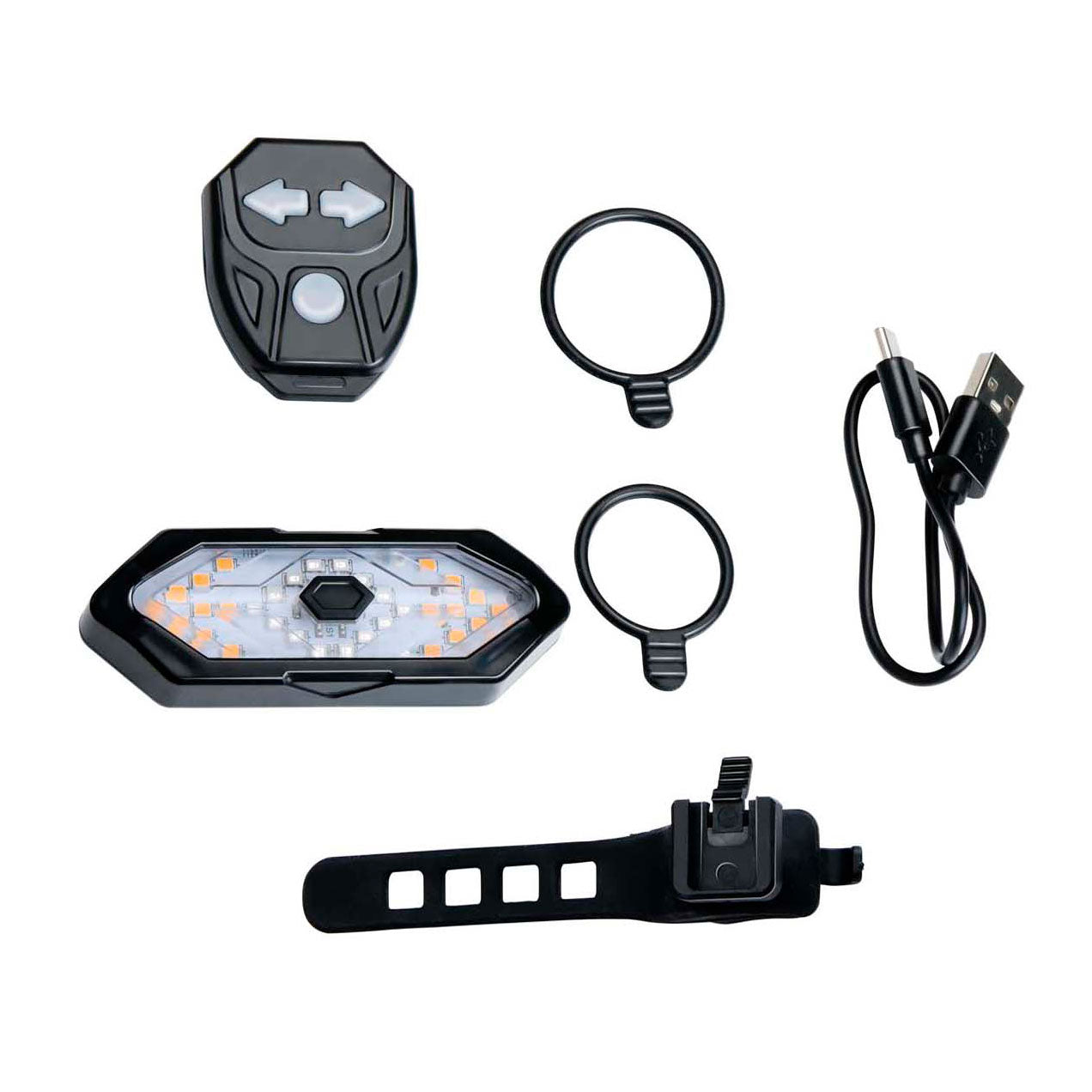 Lampe de vélo Dunlop avec indicateur de direction