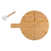 Planche à pizza et coupe-pizza Alpina, 2 pcs.