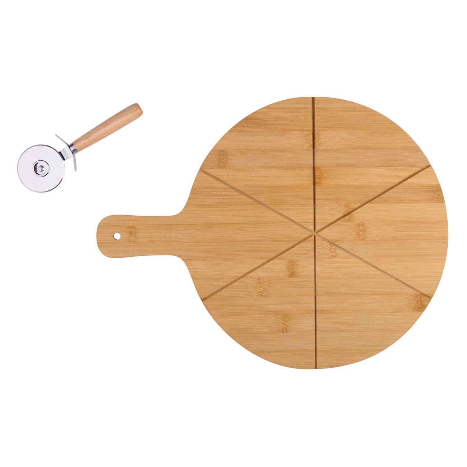 Planche à pizza et coupe-pizza Alpina, 2 pcs.