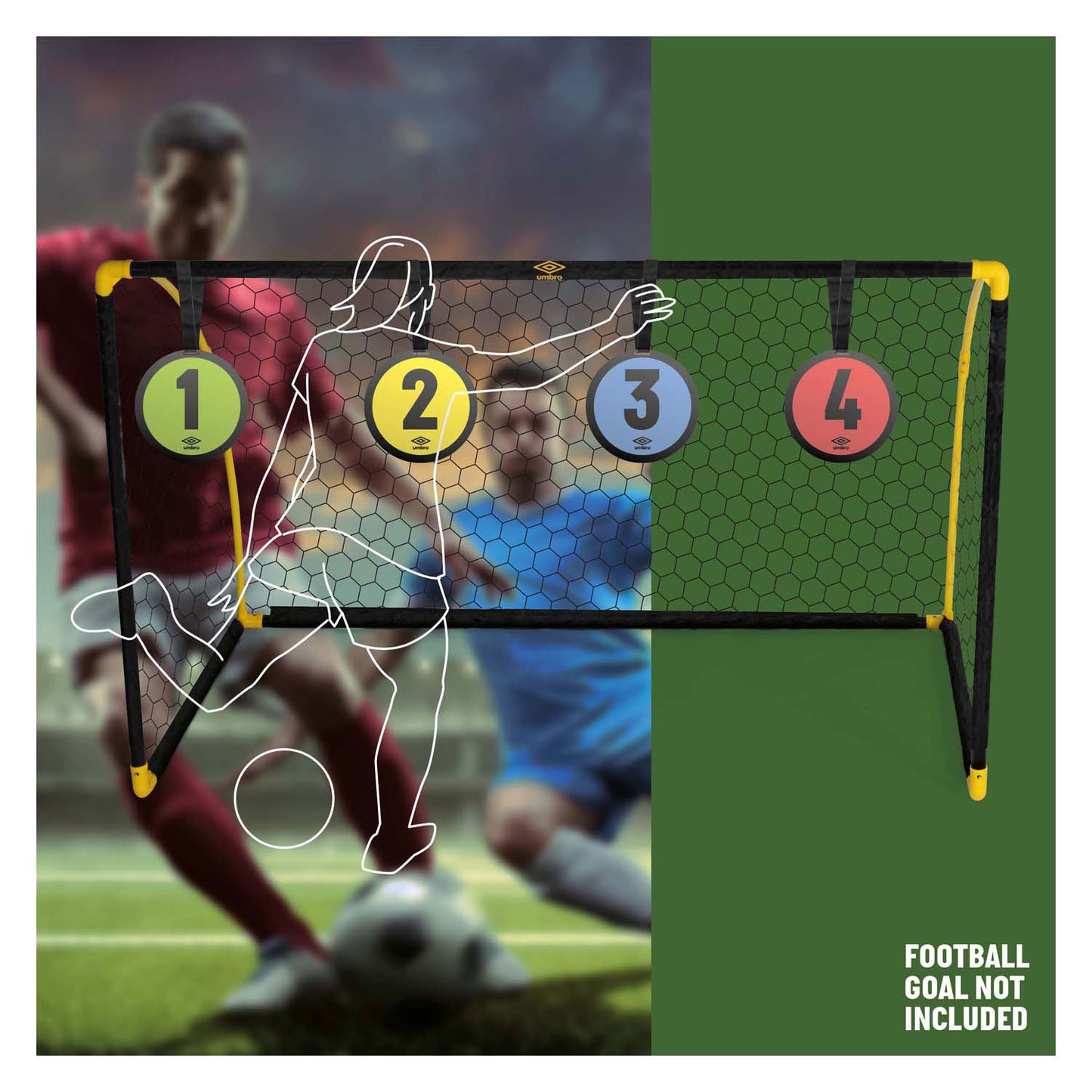 Cibles de football, 4 pcs.