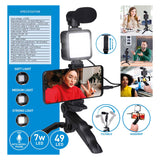 Kit de vlog pour studio selfie 3-en-1 - afbeelding 5