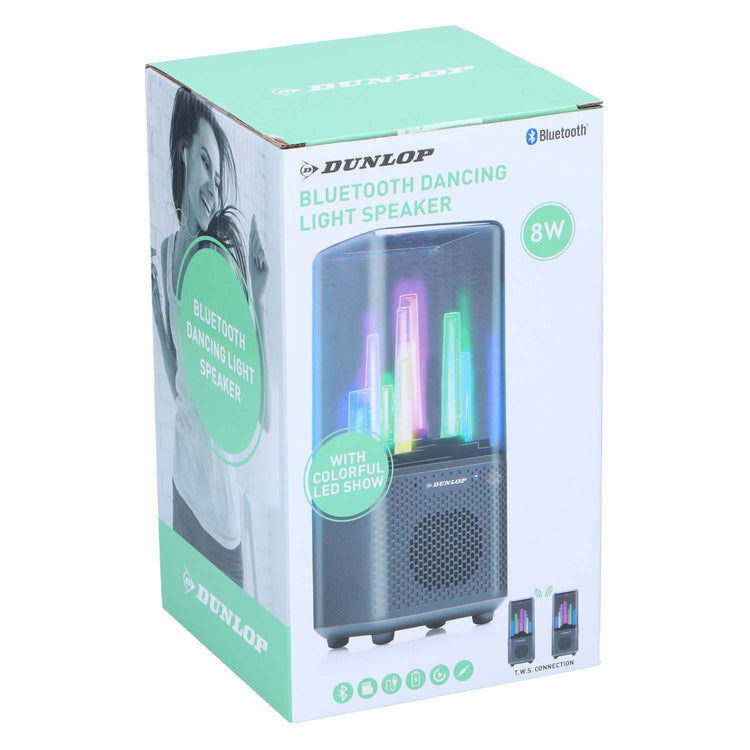 Haut-parleur Bluetooth avec lumière dansante