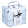 Trousse de maquillage argent