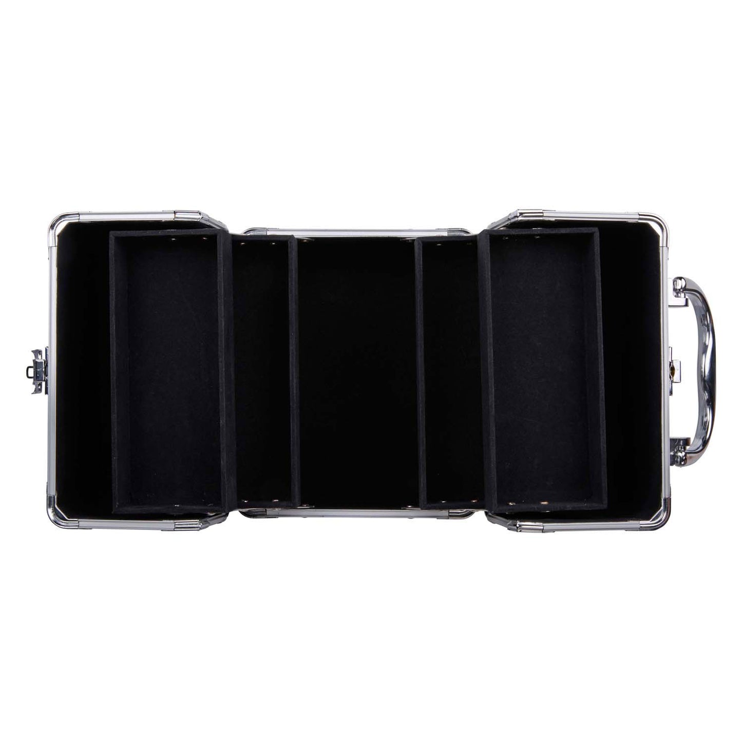 Trousse de maquillage argent