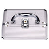 Trousse de maquillage argent