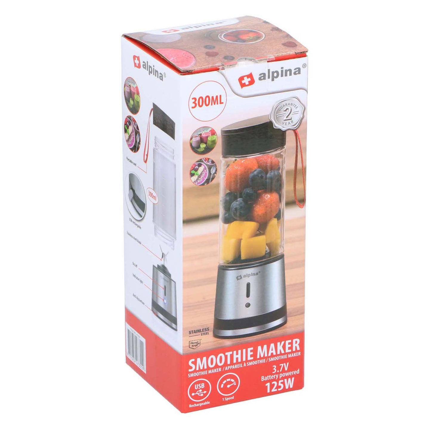 Machine à smoothie Alpina 125w, 300ml