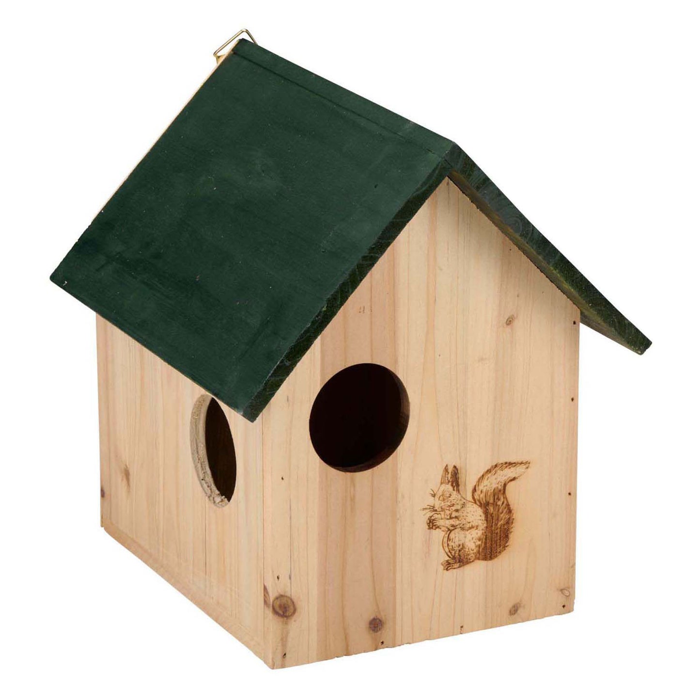 Maison d'écureuil en bois