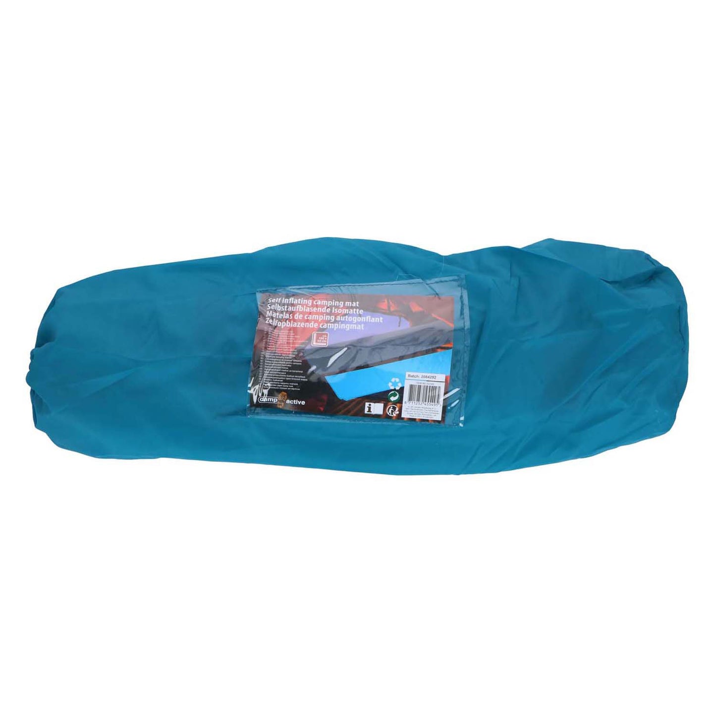 Tapis de camping autogonflant avec sac de transport, 180x50cm