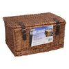 Panier de boulanger vélo marron 45x30x25cm