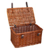 Panier de boulanger vélo marron 45x30x25cm